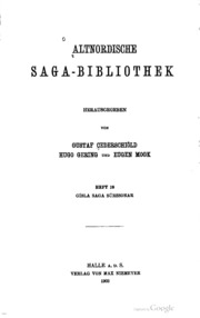 Altnordische Saga-bibliothek