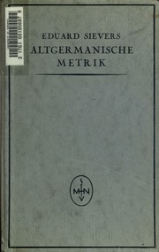Altgermanische Metrik