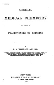 كيمياء الطب العام لاستخدام ممارسي الطب