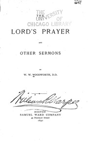 Lord's Prayer And Other Sermons