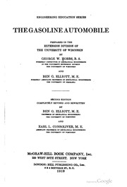 The Gasoline Automobile