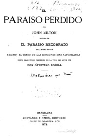 El paraíso perdido