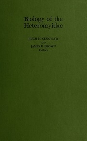 Biology Of The Heteromyidae