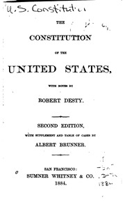 The Constitution Of The United States