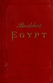 Egypt and the Sûdân; handbook for travellers