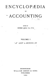 Encyclopædia of accounting