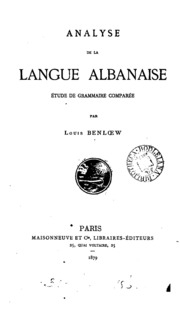 تحليل اللغة الألبانية