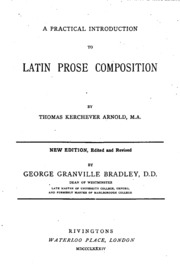 A Practical Introduction To Latin Prose Composition