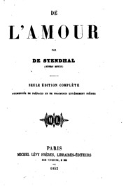 De L'amour
