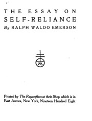 The Essay On Self-reliance