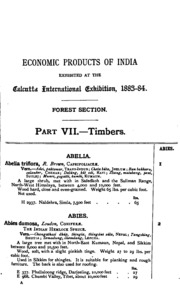 Economic Products Of India Exhibited In The Economic Court, Calcutta ...