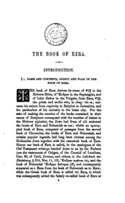 The Books Of Ezra, Nehemiah, And Esther, Tr. By S. Taylor