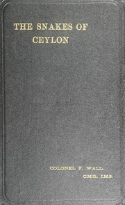 Ophidia Taprobanica; Or, The Snakes Of Ceylon