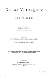 Diego Velazquez And His Times