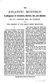 The Atlantic Monthly