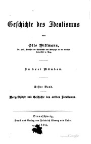 Geschichte Des Idealismus