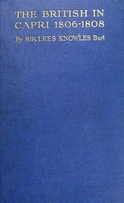 The British In Capri, 1806-1808