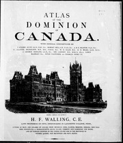 Atlas Of The Dominion Of Canada