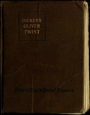 The Adventures Of Oliver Twist / By Charles Dickens ; Edited With Introduction And Notes By Frank W. Pine