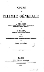Traité de chimie, générale, analytique, industrielle et agricole