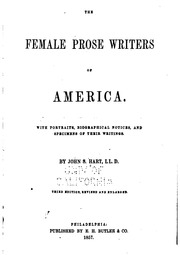 The Female Prose Writers Of America