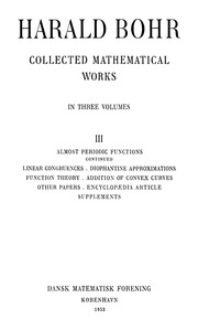 Collected Mathematical Works Iii