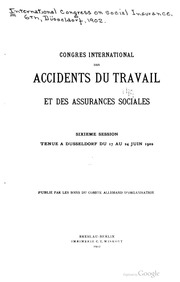 Congrès international des accidents du travail et des assurances sociales