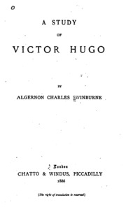 A Study Of Victor Hugo