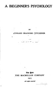 A Beginner's Psychology