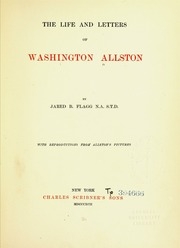 The Life And Letters Of Washington Allston