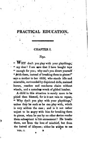 Essays On Practical Education;