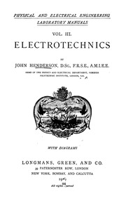 Electrotechnics Vol Iii