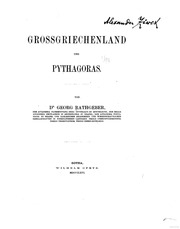 Großgriechenland und Pythagoras