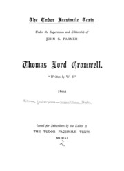 Thomas Lord Cromwell