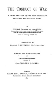 The Conduct Of War
