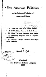 Five American Politicians;