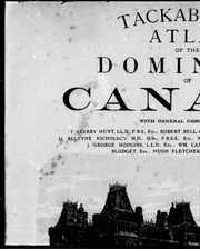 Tackabury's Atlas Of The Dominion Of Canada