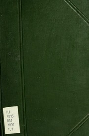 Beitræge zur hebræischen Synonymik in Talmud und Midrasch : die in den Talmuden und Midraschim zerstreuten Erklärungen über biblische Synonyma T. 1
