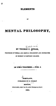 عناصر الفلسفة العقلية: مختصرة ومصممة ككتاب نصي للأكاديميات والمدارس الثانوية