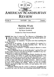 The American-scandinavian Review