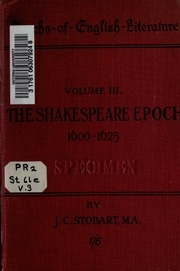 Epochs Of English Literature