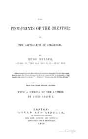 The Foot-prints Of The Creator;