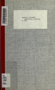 Aristotle's Poetics, C. 25 In The Light Of The Homeric Scholia