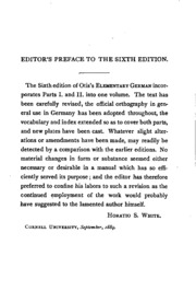 Elementary German