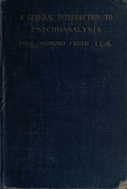 A General Introduction To Psychoanalysis