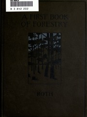 First Book Of Forestry
