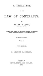 A Treatise On The Law Of Contracts