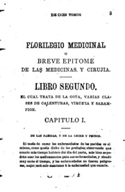 Florilegio medicinal: O, breve epitome de las medicinas y cirujia la primera obra sobre esta ...