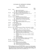 Catalog Of Copyright Entries Series 3 Vol.6 Part 5c Nos.1-2 (jan.-dec. 1952)