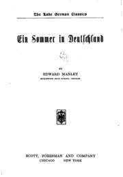 Ein Sommer In Deutschland